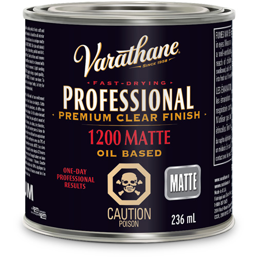 Varathane&reg; Professional Finish, 236 ml, Clear, Matte NRZ Safety Inc.