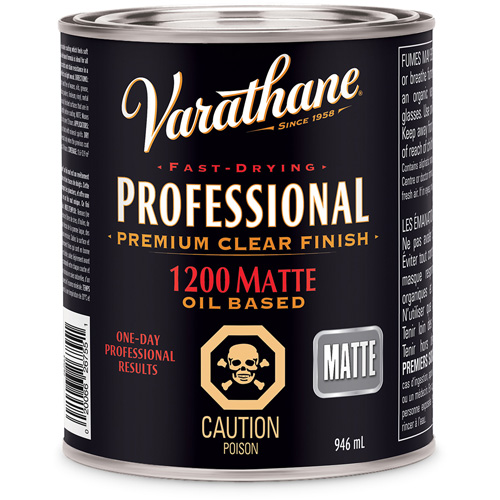 Varathane&reg; Professional Finish, 946 ml, Clear, Matte NRZ Safety Inc.