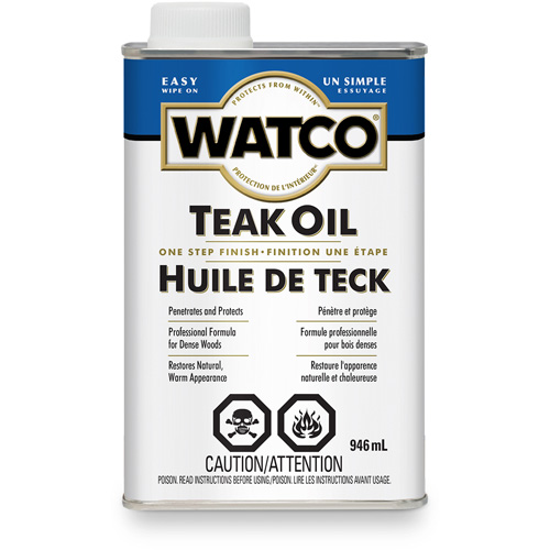 Huile de teck Watco, 946 ml, Transparent, Transparent NRZ Safety Inc.