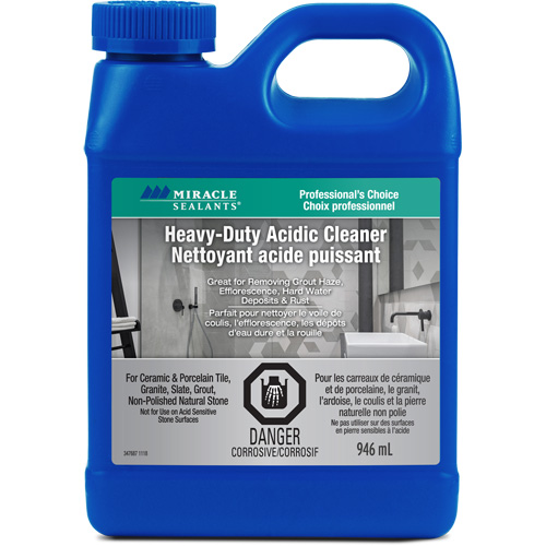 Nettoyant acide puissant Miracle Sealants, Cruche NRZ Safety Inc.