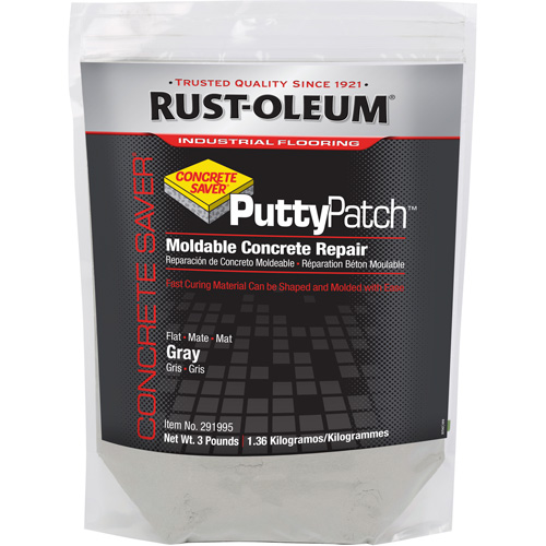 Mat&eacute;riau de ragr&eacute;age Concrete Saver Putty Patch, Sac, Gris NRZ Safety Inc.