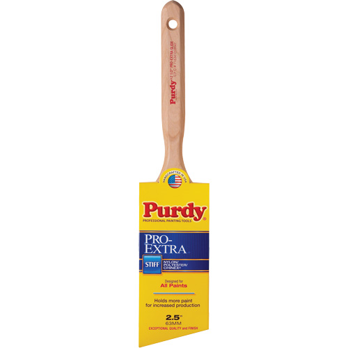 Pinceau Pro-Extra Glide, Mat&eacute;riau m&eacute;lang&eacute;, Manche Bois, Largeur de 2-1/2" NRZ Safety Inc.