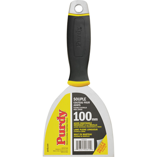 Couteau &agrave; joints de premi&egrave;re qualit&eacute;, Lame Acier inoxydable, Largeur 4", Manche Plastique NRZ Safety Inc.