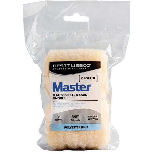 Master Trim and Traffic Roller Refill, 10 mm (3/8") Nap, 75 mm (3") L NRZ Safety Inc.