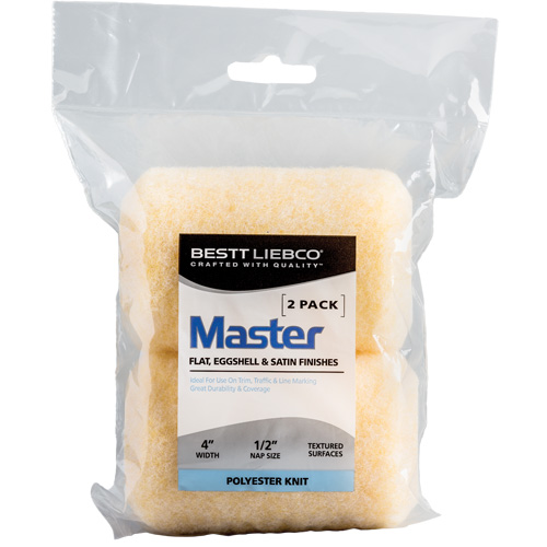 Master Trim and Traffic Roller Refill, 13 mm (1/2") Nap, 101.6 mm (4") L NRZ Safety Inc.