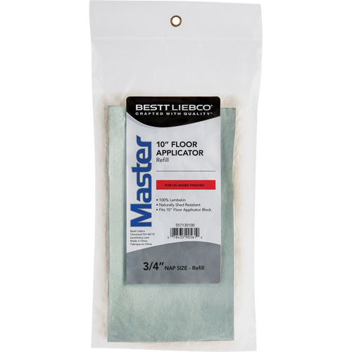 Tampon de rechange pour applicateur pour plancher en cuir d'agneau NRZ Safety Inc.