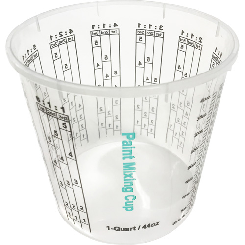 Plastic Paint Mixing Cup, 1.25 Litres NRZ Safety Inc.