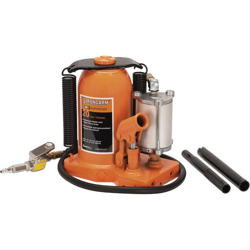 380C Bottle Jack, 20 Ton(s), Air Hydraulic, 20-5/8" Raised Height NRZ Safety Inc.