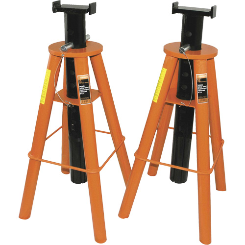 871A Truck Stand Set, 10 Tons Capacity, 30-3/4" - 46-1/4" H NRZ Safety Inc.