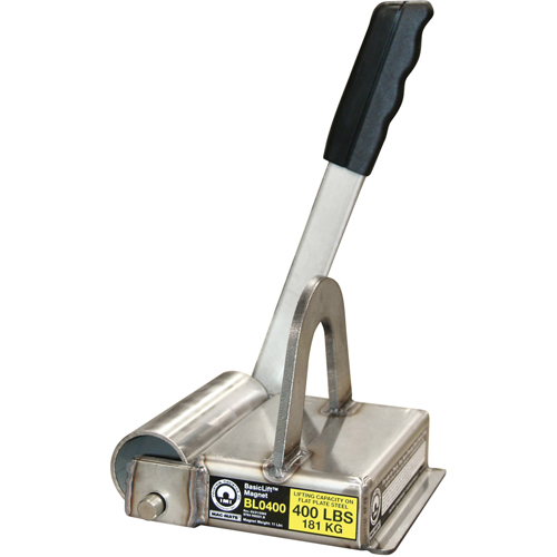 &eacute;lectro-aimants de levage de base, Capacit&eacute; de retenue 400 lb (0,2 tonne), 7-1/2" lo x 5-5/8" la x 5-1/2" h NRZ Safety Inc.