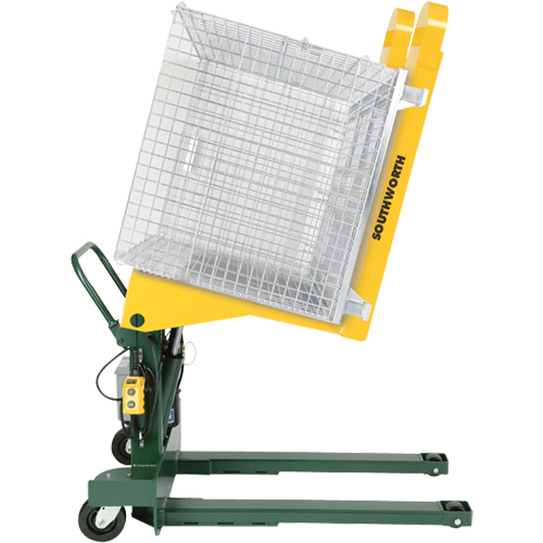 Basculeurs hydrauliques portable E-Z Reach, Bascule 85°, Capacit&eacute;e 2000 lb, 40" lo x 24-1/2" la NRZ Safety Inc.