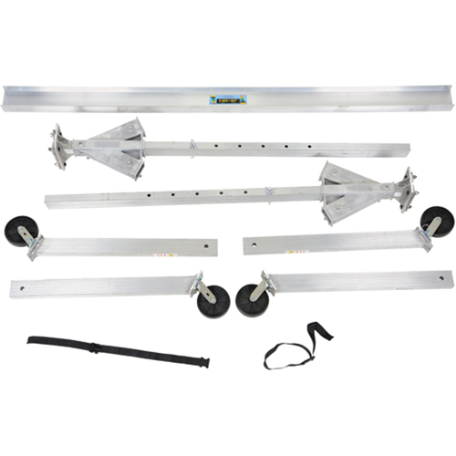 Adjustable Aluminum Gantry Crane, 10' L, 2000 lbs. (1 tons) Capacity NRZ Safety Inc.