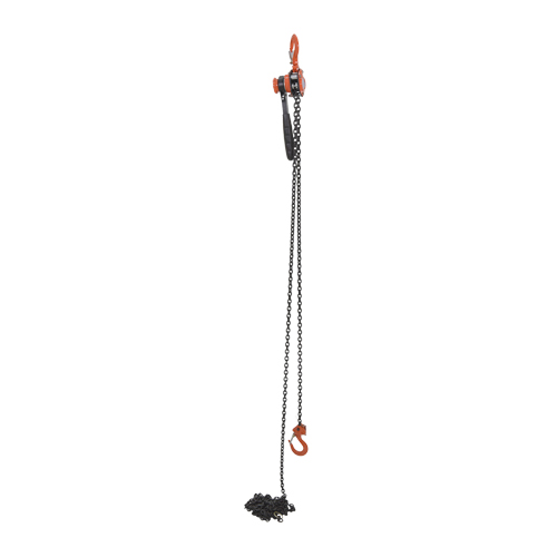 Mini palan &agrave; levier, Lev&eacute;e 20', Cabacit&eacute; 1000 lb (0,5 tonne), Chaîne en Acier NRZ Safety Inc.