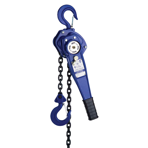 Lever Hoist, 5' Lift, 1500 lbs. (0.75 tons) Capacity, Grade 80 load chain Chain NRZ Safety Inc.