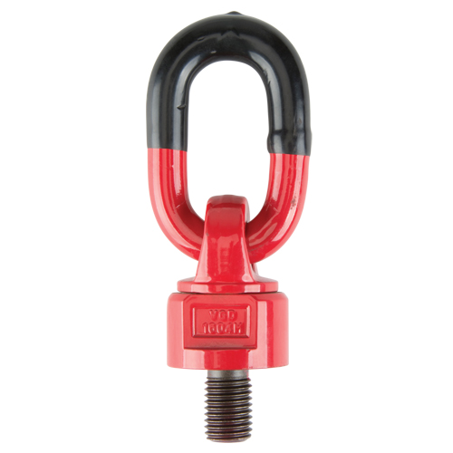 Anneaux de treuil de levage pivotant, M8, Longueur du filetage 13 mm, Acier alli&eacute; NRZ Safety Inc.