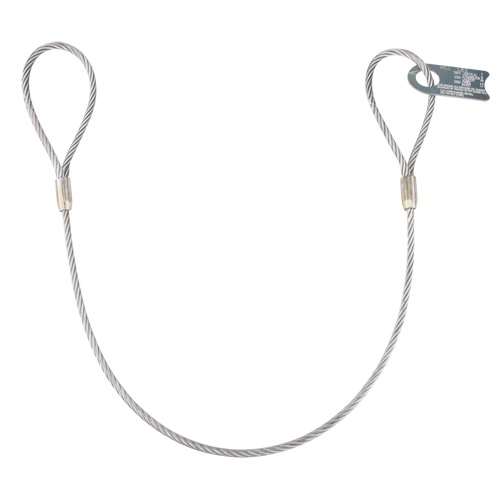 &eacute;lingue de levage &agrave; c&acirc;ble m&eacute;tallique - deux boucles, galvanis&eacute; NRZ Safety Inc.