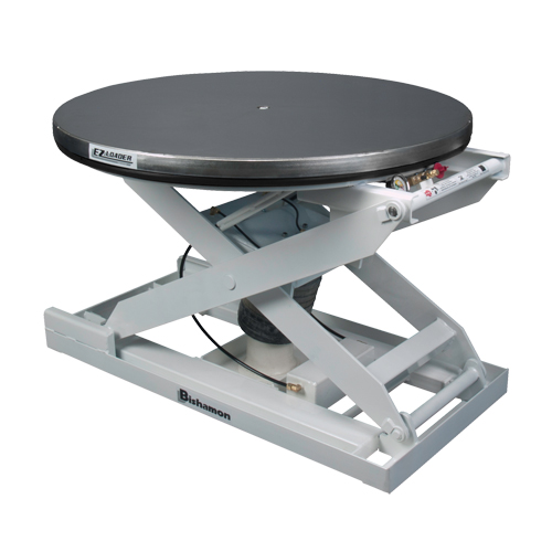 EZ Loader&reg; E Self-Levelling Pallet Positioner - Stainless Platform, 43" L x 43" W, 4000 lbs. Cap. NRZ Safety Inc.