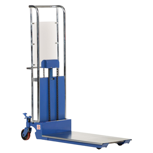 Hefti-Lift Load Stacker, Foot Pump Operated, 300 lbs. Capacity, 59" Max Lift NRZ Safety Inc.