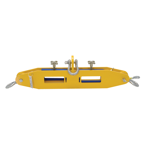 Forklift Lifting Beam, 7" x 2-1/2" Fork Pocket NRZ Safety Inc.