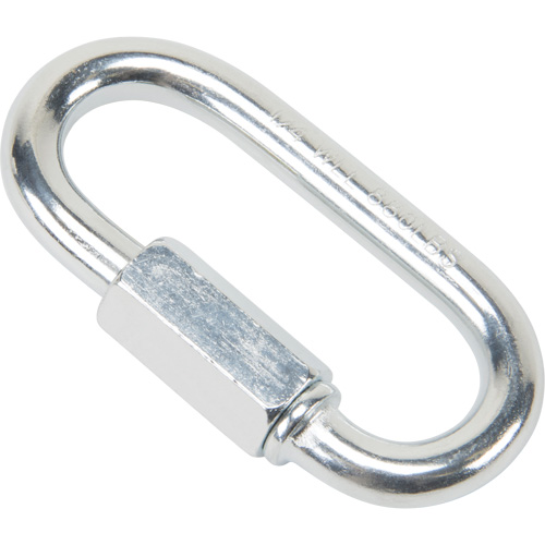 Zinc Plated Quick Link, 880 lbs (0.44 tons), 1/4" NRZ Safety Inc.