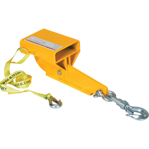 Auto-Tension Hoisting Hook, 5-1/2" x 1-1/2" Fork Pocket NRZ Safety Inc.
