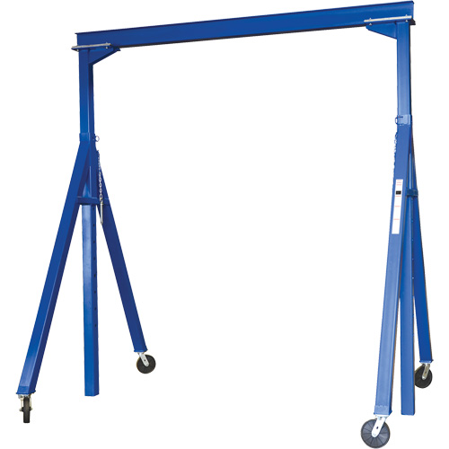 Pont portique &agrave; hauteur r&eacute;glable, 15' lo, Capacit&eacute; 6000 lb (3 tonnes) NRZ Safety Inc.
