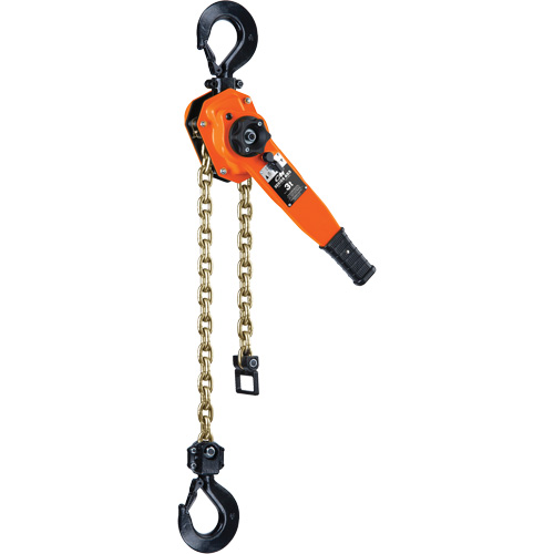 Series 653-A Ratchet Lever Hoist, 10' Lift, 6000 lbs. (3 tons) Capacity, Steel Chain NRZ Safety Inc.