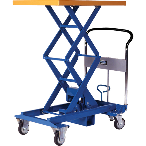 Dandy Lift Scissor Lift Table, 34-4/5" L x 23-3/5" W, Steel, 770 lbs. Capacity NRZ Safety Inc.