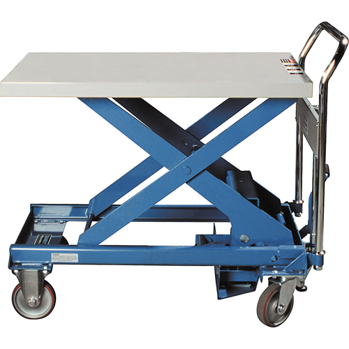 Dandy Lift Scissor Lift Table, 28" L x 17-7/10" W, Steel, 330 lbs. Capacity NRZ Safety Inc.
