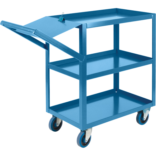 Chariots &agrave; cueillette, 36" h x 18" la x 46" p, 3 Tablettes, Capacit&eacute; 1200 lb NRZ Safety Inc.