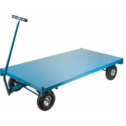 Platform Trucks - Ergonomic Platform Wagon Trucks, 36" W x 72" L, 1000 lbs. Capacity NRZ Safety Inc.