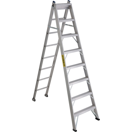2700 Series Industrial Duty Multi-Way Ladders, 8', Aluminum, 250 lbs. Cap., ANSI 1, CSA 1 NRZ Safety Inc.