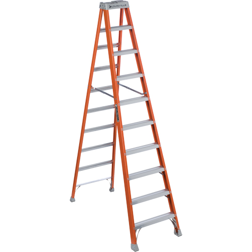 Escabeaux industriels robustes, 10', Fibre de verre, Capacit&eacute; 300 lb, Type 1A NRZ Safety Inc.