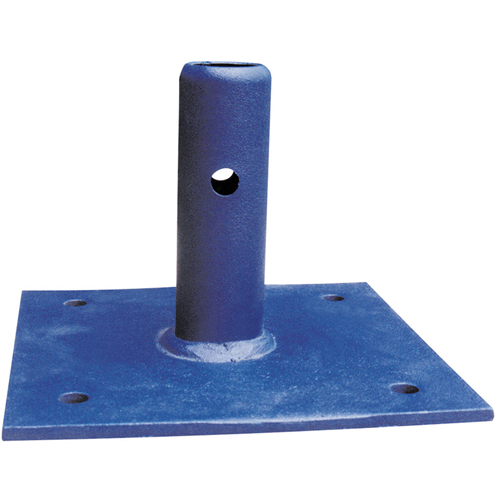 Accessoires pour &eacute;chafaudage - Plaque &agrave; base fixe, Plaque &agrave; base, 6" la x 6" h NRZ Safety Inc.