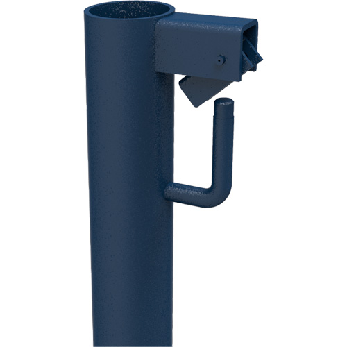 Accessoires pour &eacute;chafaudage - Poteau de garde-corps a/support, Poteau de garde-corps, 6" la x 56" h NRZ Safety Inc.