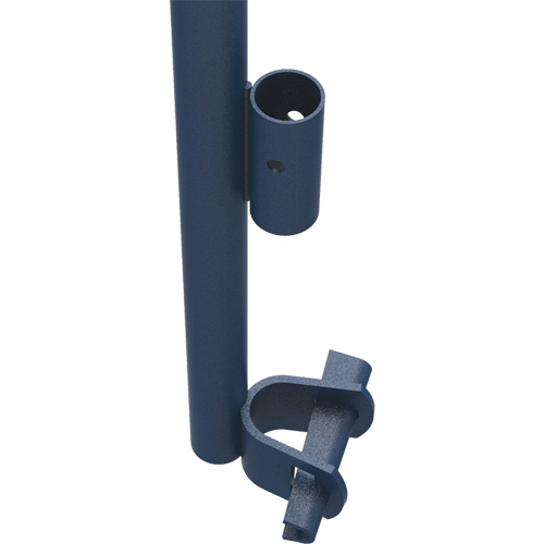 Accessoires pour &eacute;chafaudage - Poteau de garde-corps a/support, Poteau de garde-corps, 6" la x 56" h NRZ Safety Inc.