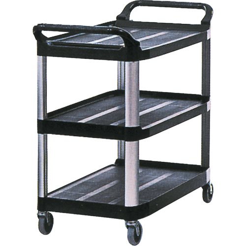 Chariot utilitaire, 3 tiers, 20" x 37" x 33-5/8", Capacit&eacute; 300 lb NRZ Safety Inc.
