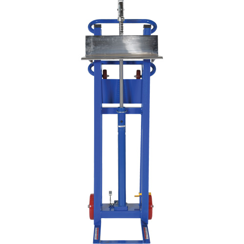 Hydra Lift Platform Stacker, Foot Pump Operated, 750 lbs. Capacity, 52" Max Lift NRZ Safety Inc.