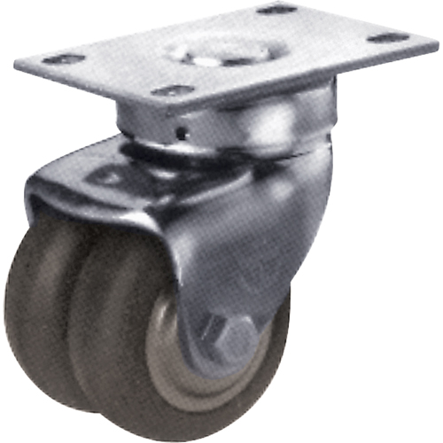 General Purpose Caster, Swivel, 2-1/2" (63.5 mm), Neoprene, 300 lbs. (136 kg.) NRZ Safety Inc.