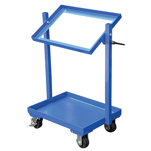 Chariot &agrave; cueillette, Acier, 30-11/16" la x 19-1/4" p, 2 tablettes, Capacit&eacute; 200 lb NRZ Safety Inc.