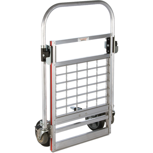 Four Wheel Folding Platform Truck, Aluminum, 750 lbs., 31" L x 23-1/4" W, 39" High NRZ Safety Inc.
