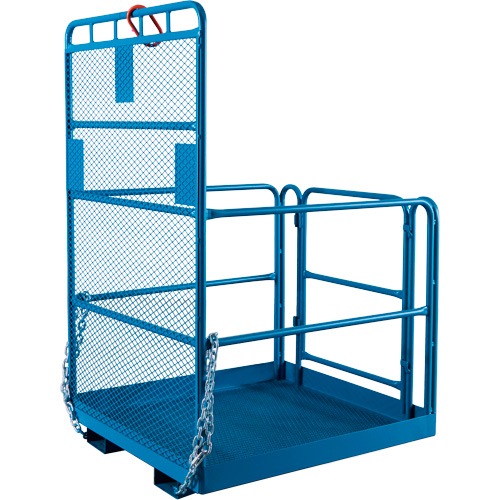 High Work Maintenance Platform, 48" W x 48" D x 72" H, 1000 lbs. Capacity, Steel NRZ Safety Inc.