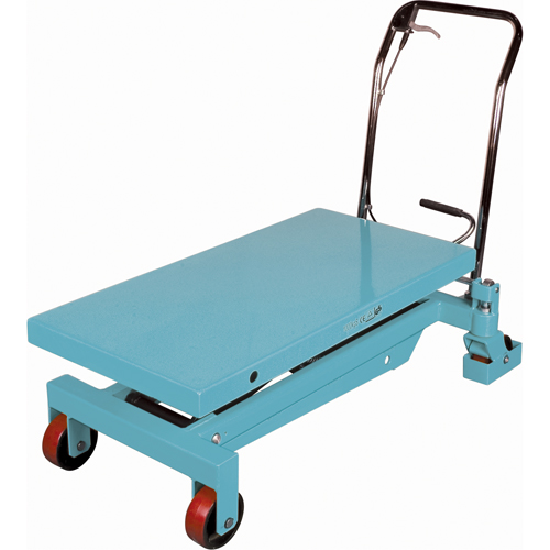 Heavy-Duty Hydraulic Scissor Lift Table, 40" L x 20-1/8" W, Steel, 2200 lbs. Capacity NRZ Safety Inc.