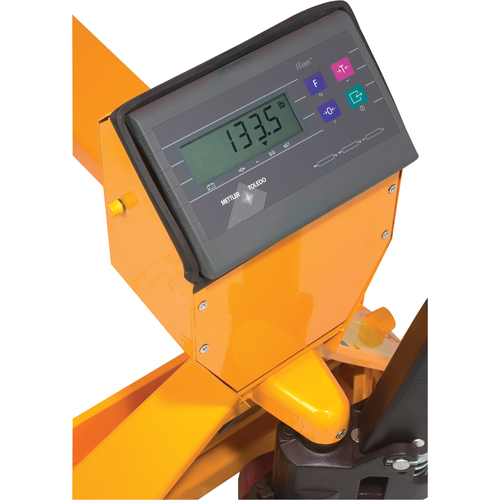 Transpalette avec balance num&eacute;rique, 27,5" lo x 27,5" la, Capacit&eacute; de 5000 lb NRZ Safety Inc.