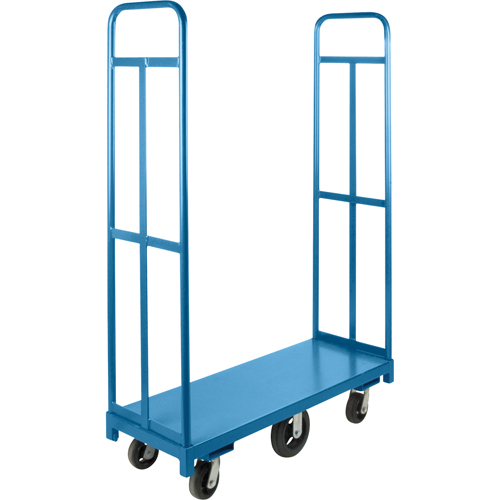 U-Boat Platform Truck, 48" L x 18" W, 1500 lbs. Capacity, Rubber Casters NRZ Safety Inc.