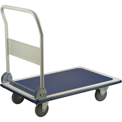 Chariot &agrave; plateforme avec poign&eacute;e pliante, Acier, 400 lb, 29" lo x 19" la, Hauteur 33" NRZ Safety Inc.