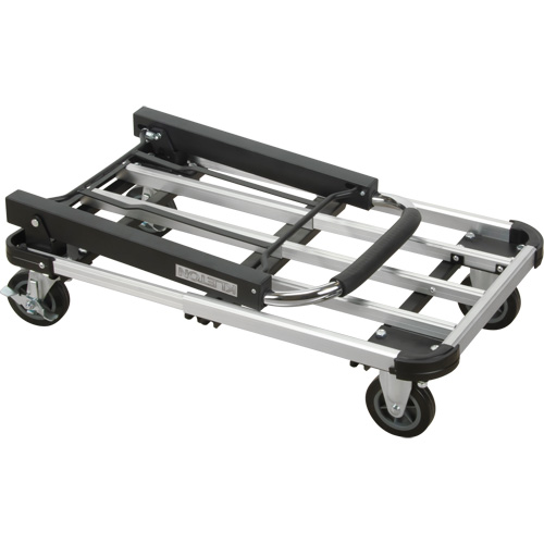 Chariots &agrave; plateforme pliants, Aluminium, 300 lb, 28" lo x 16" la, Hauteur 32" NRZ Safety Inc.