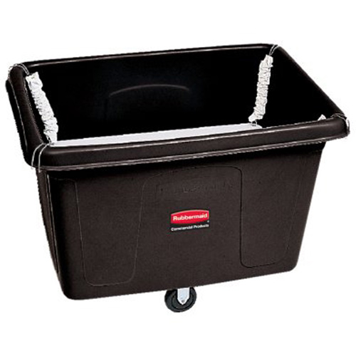 Chariot conteneur avec plateforme sur ressorts, Poly&eacute;thyl&egrave;ne, 44-1/16" lo x 31" la x 32-1/2" h, Volume 14 pi³, Capacit&eacute; 500 lb NRZ Safety Inc.