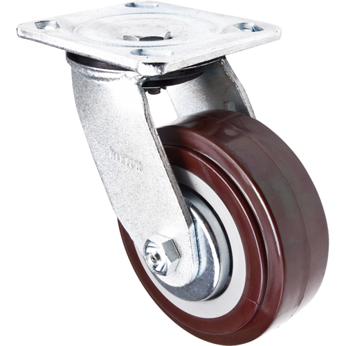 Roulette, Pivotant, 5" (127 mm), Polyur&eacute;thane, 650 lb (294 kg) NRZ Safety Inc.