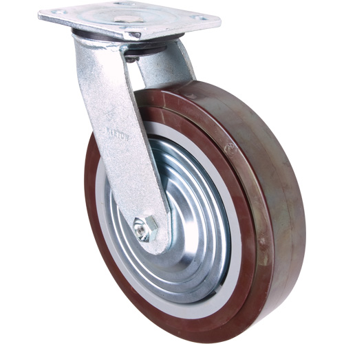 Roulette, Pivotant, 8" (203,2 mm), Polyur&eacute;thane, 1000 lb (453,6 kg) NRZ Safety Inc.